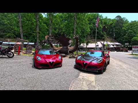 Tail of the Dragon POV Alfa Romeo 4C