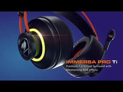 CGR-U50MB-710 有線ゲーミングヘッドセット IMMERSA PRO オレンジ [φ3.5mmミニプラグ＋USB /両耳  /ヘッドバンドタイプ]