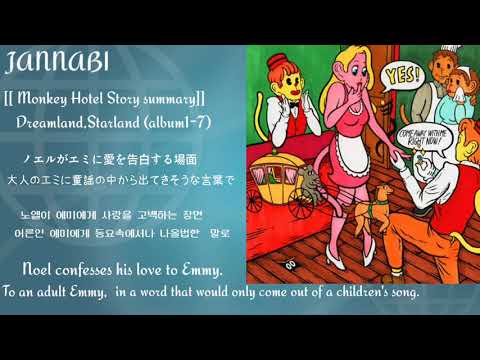 [[ENG/JAP/KOR]]JANNABI,Monkey Hotel  Story1 /モンキーホテル物語/3분26초간 머무는 동화의 세계  몽키호텔이야기