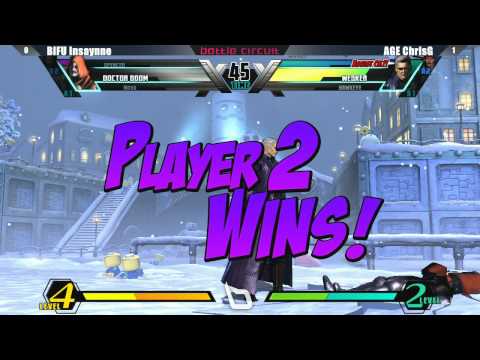 UMvC3 BIFU Insaynne vs AGE ChrisG - Next Level Battle Circuit #6 Tournament