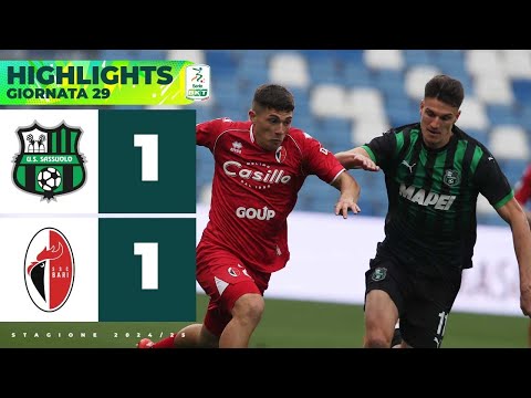 Sassuolo-Bari 1-1 | VOLPATO salva la capolista dalla sconfitta interna | HIGHLIGHTS Serie BKT