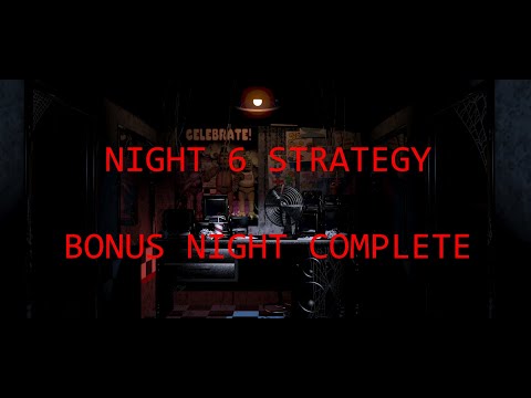 How to beat FNaF 1 - Night 6 Walkthrough | FNaF Academy