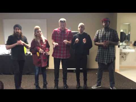 Pentatonix Daft Punk mix private performance