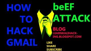Download the video "#BEEF #GOOGLE  HOW TO HACK GOOGLE ACCOUNT | beEF ATTACK | LEARN HACKING"