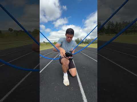 Can he beat a flying LEGO set?! | Daniel LaBelle 🏃 #Shorts