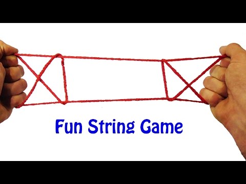 Learn How To Do The Open The Gate String Figure/String Trick - Step By Step