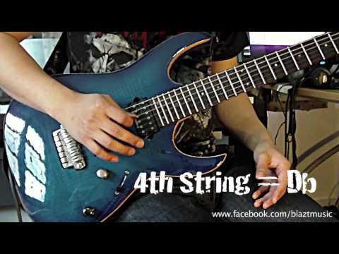 Drop Db Guitar Tuner [Db-Ab-Db-Gb-Bb-Eb] or [C#-G#-C#-F#-A#-D#] by WHIN BLAZT