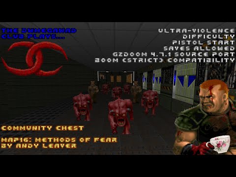 DWMegawad Club Playthrough: Community Chest (+MIDI Pack) - MAP16 - Methods Of Fear