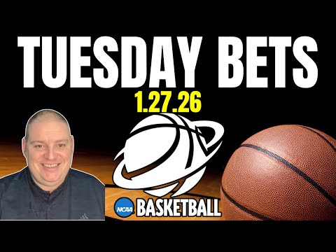 Tuesday NCAA Basketball Picks - 1/27/26 l Craig Trapp & Indian Cowboy NCAAB Picks & CBB Predictions