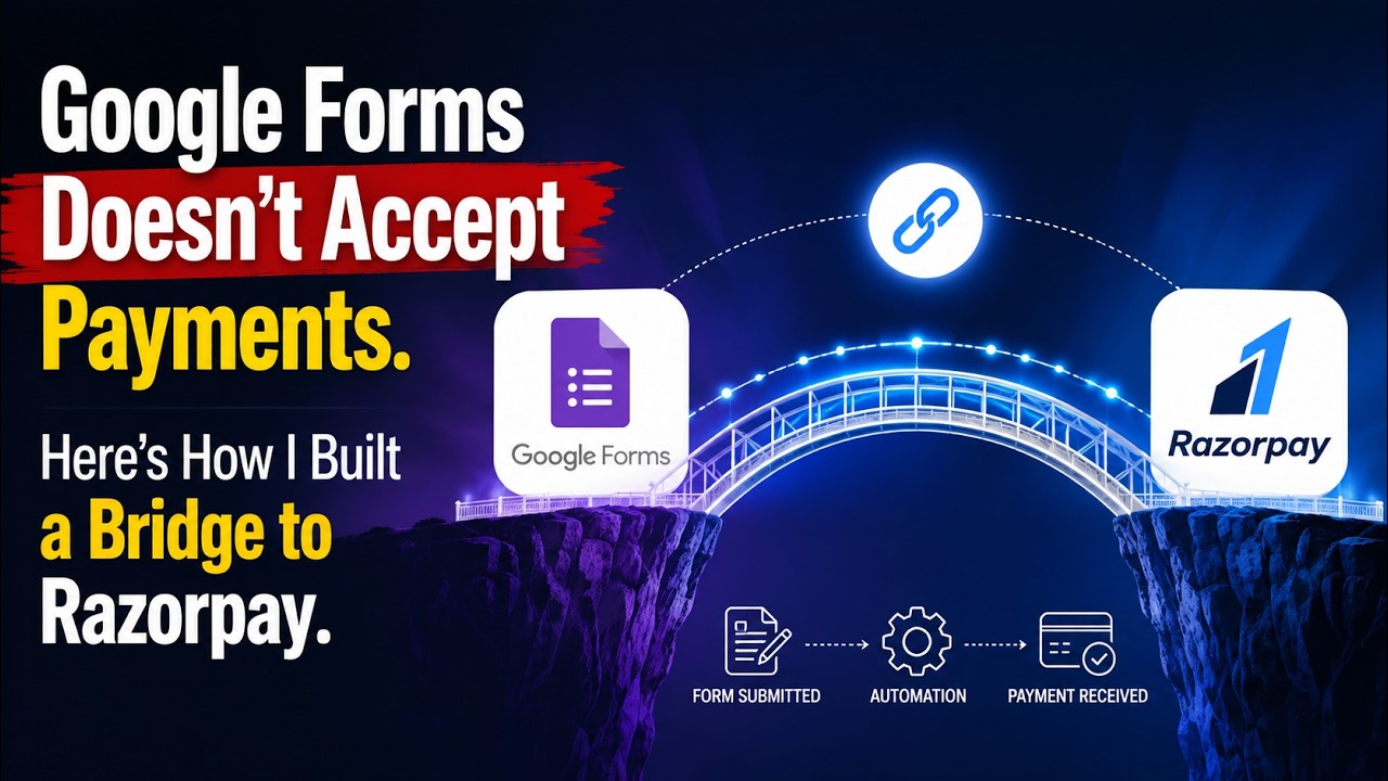 FormPay — Google Forms to Razorpay payment bridge