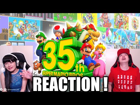 REACTION Super Mario Bros. 35th Anniversary Direct