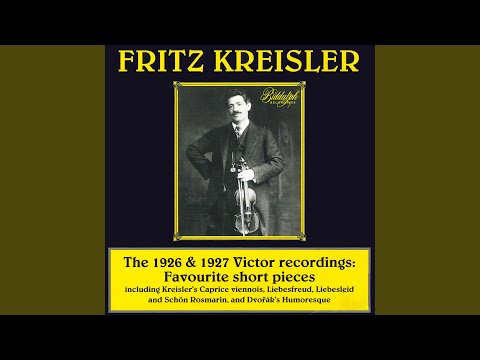 Frasquita: Serenade (Arr. F. Kreisler for Violin & Piano)