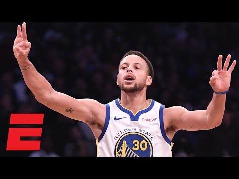Steph Curry breaks NBA record in Warriors’ win vs. Brooklyn Nets | NBA Highlights