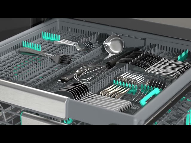 Hisense Hi6 Freestanding Dishwasher - Auto dry A-Rated Graphite