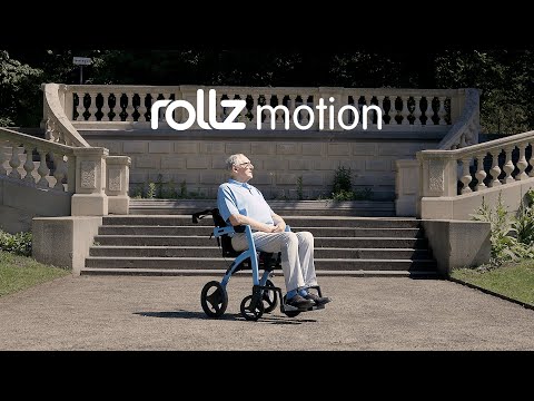 Rollz Motion - The 2-in-1 rollator walker and wheelchair