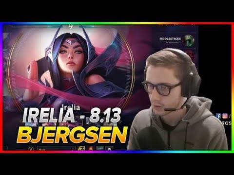 TSM Bjergsen - Irelia vs Leblanc - Mid - Season 8 Patch 8.13 - NA Challenger