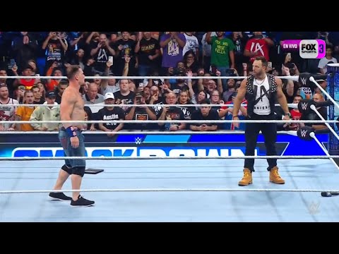 LA Knight Salva a John Cena de Bloodline & Firma Contrato Fastlane - SmackDown Español: 29/09/2023