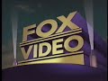 The Destruction Of Fox Video Logo