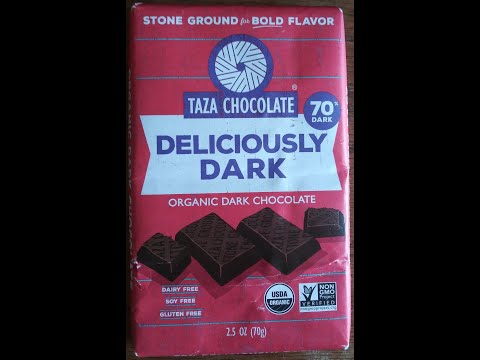 Taza Chocolate 70% Deliciously Dark Organic Stone Ground Chocolate Review