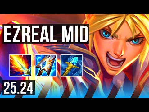 EZREAL vs YONE (MID) | First Strike, 48K damage | NA Grandmaster | 25.24
