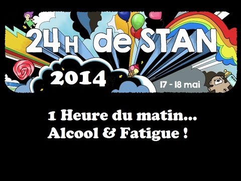 24 Heures de Stan 2014 - au milieu de la nuit...