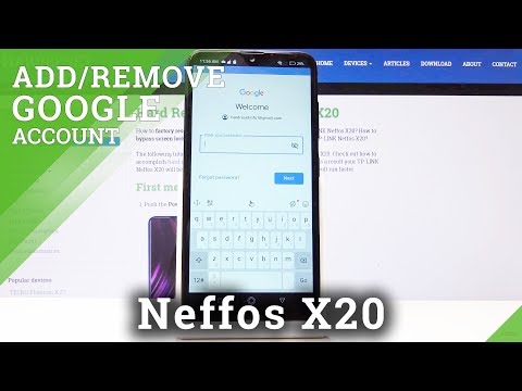 How to Add Google Account in TP-LINK Neffos X20 - Set Up & Remove Google User