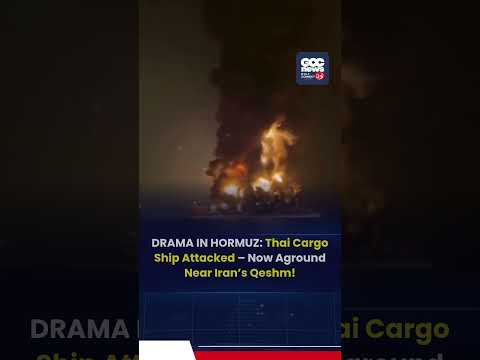 Thai Cargo Ship Mayuree Naree Runs Aground After Damage in Strait of Hormuz | 20 Rescued, 3 Missing