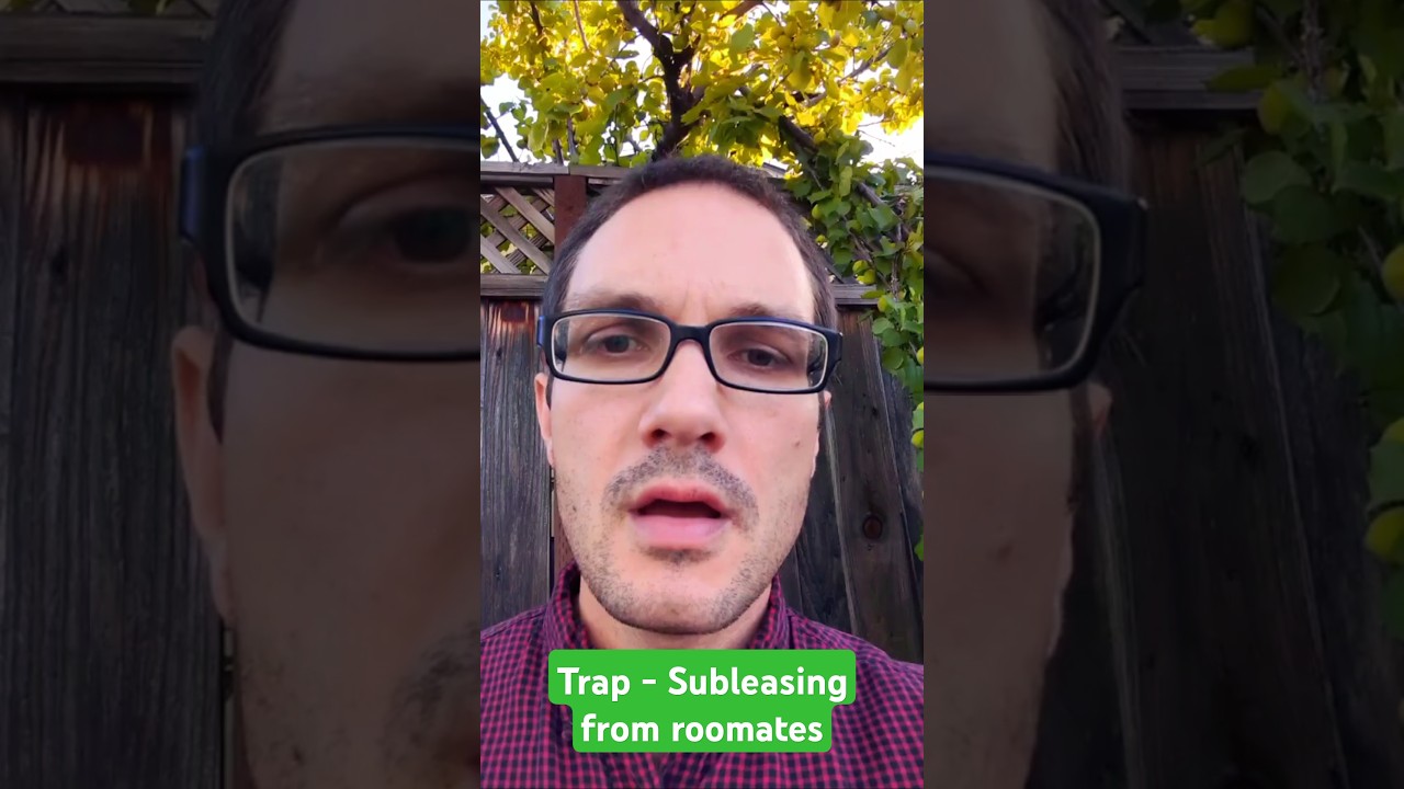 Don't fall for this financial trap #1: Subleasing from Roommates | #PersonalFinance