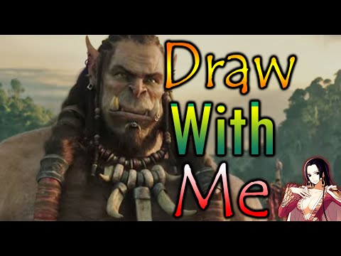 Speed Drawing - How To Draw World Of WarCraft