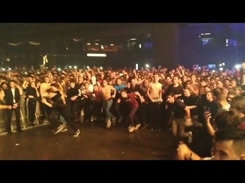 Стена смерти на концерте MORGENSHTERN | Тектоник-баттл с THRILL PILL