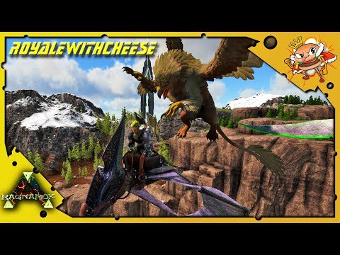 Trapping And Taming Griffins With Phlinger - ARK: RAGNAROK [DLC GAMEPLAY E59]