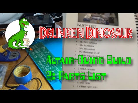 Altair-Duino Build - 2: Parts List