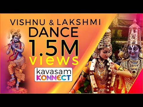 Most beautiful Vishnu and Lakshmi dance ever - Sri Rangamannar Andal II Kavasam Bhakthi