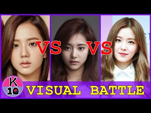 RED VELVET IRENE VS  TWICE TZUYU VS BLACK PINK JISOO | Visual battle