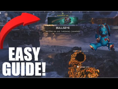 BULLSEYE! Become An Axe Throwing Champion Calling Card Challenge | BO7 Zombies