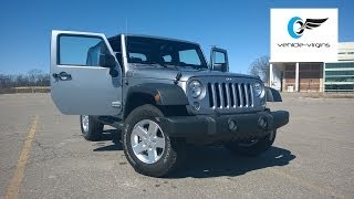 2014 Jeep Wrangler Sport Test Drive and Review