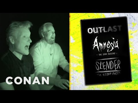 無厘頭玩家：PC 恐怖遊戲版 | TBS 頻道的 CONAN (Clueless Gamer: PC Horror Game Edition | CONAN on TBS)