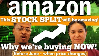 Amazon Stock Split - Why Weโre Buying NOW & Not Waiting Until June (Invest to Retire Early)