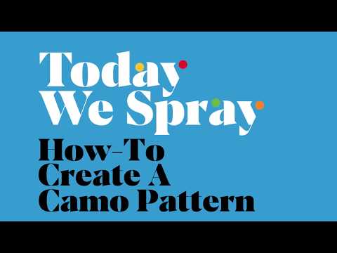 Krylon® Spray Paint | How To Create Camo Pattern