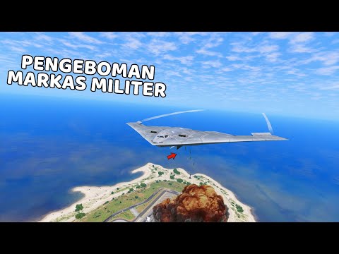 MISI PENGEBOMAN MARKAS MILITER DI GTA 5 - GTA 5 MOD