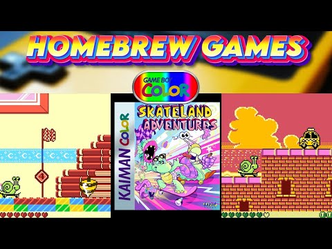 Skateland Adventures - New Gameboy Color Game 2026