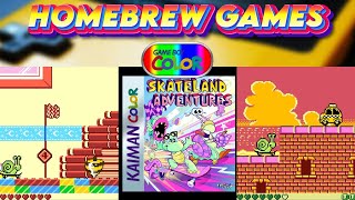 Skateland Adventures - New Gameboy Color Game 2026