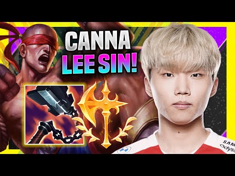 CANNA CHILLING WITH LEE SIN TOP! - T1 Canna Plays Lee Sin Top vs Fiora! | Season 11