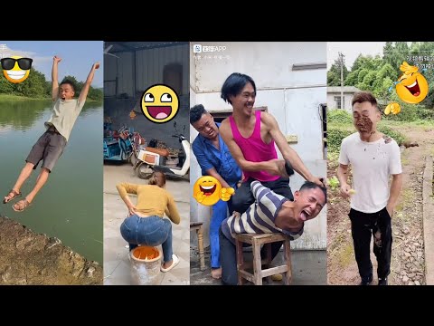 New Chinese Funny Video 2023 🤣😂 | Chinese Most Funny Video😁 | You Laugh You Lose Challenge