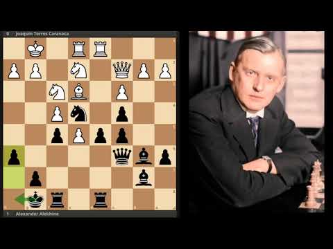 Alekhine's Attacks #15 Torres vs Alekhine