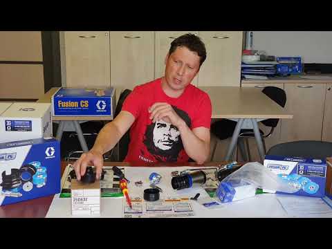 видео обзор новой разработки Graco – распылитель Fusion PC