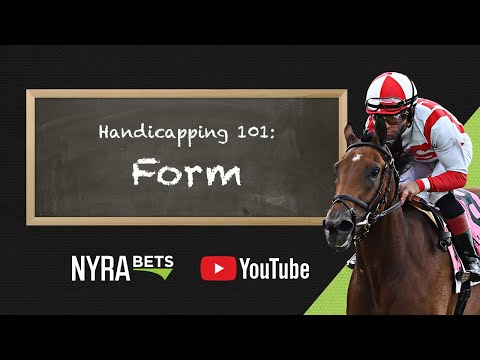 Horse Racing Handicapping Tutorial Form