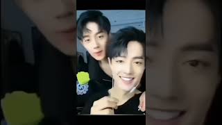 Download lagu Xiao Zhan and his younger brother Xie ZhiGuang 💖👏 #xiaozhan #xiazhiguang mp3