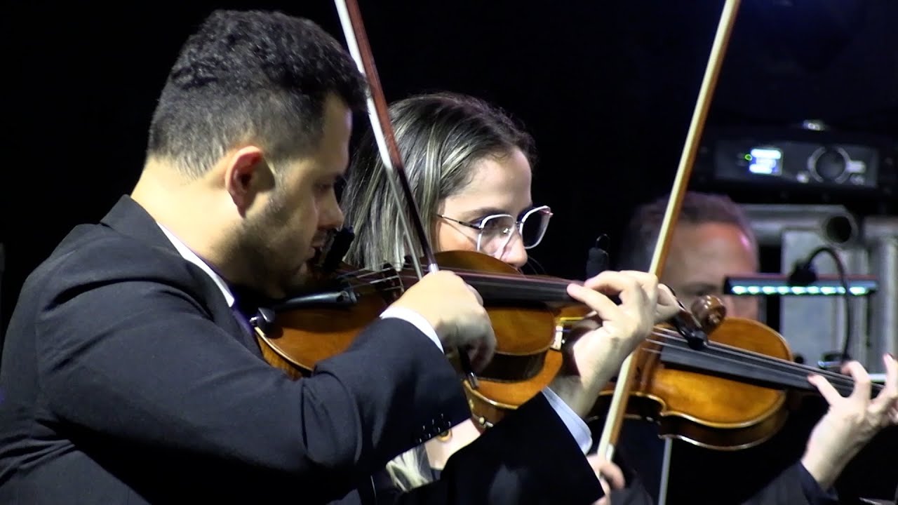 Apresentação da Camerata Florianópolis fez parte das festividades do aniversário de Agrolândia