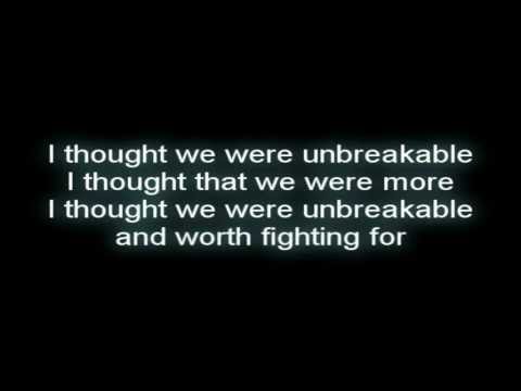 James Cottriall - Unbreakable (lyrics)